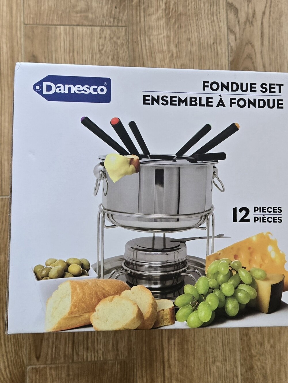🆕️NEW "Danesco"  12 Piece, Stainless Steel Fondue Set. New In BOX